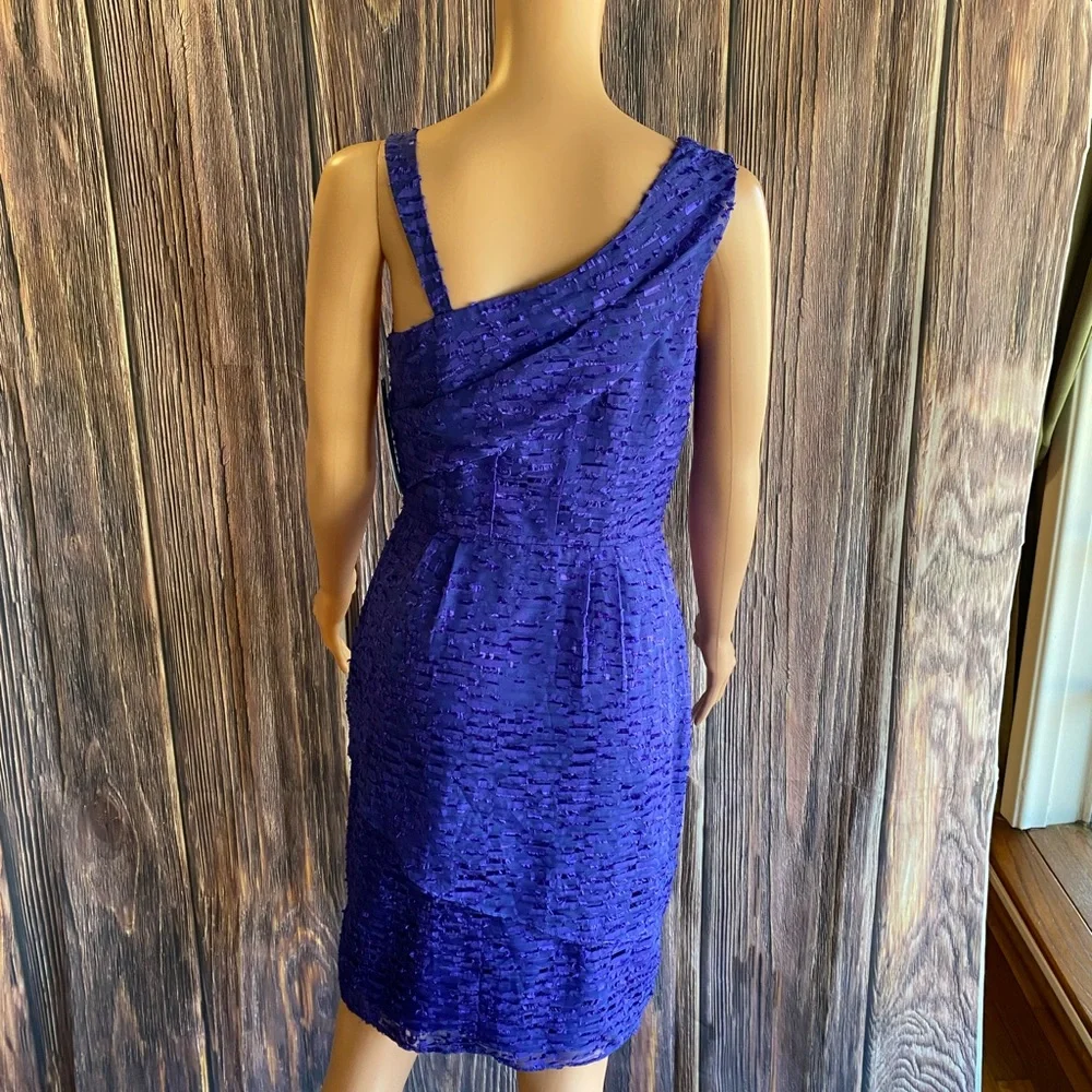 Antonio Melanie NWT indigo blue formal dress sz 4 color N41 American Dress